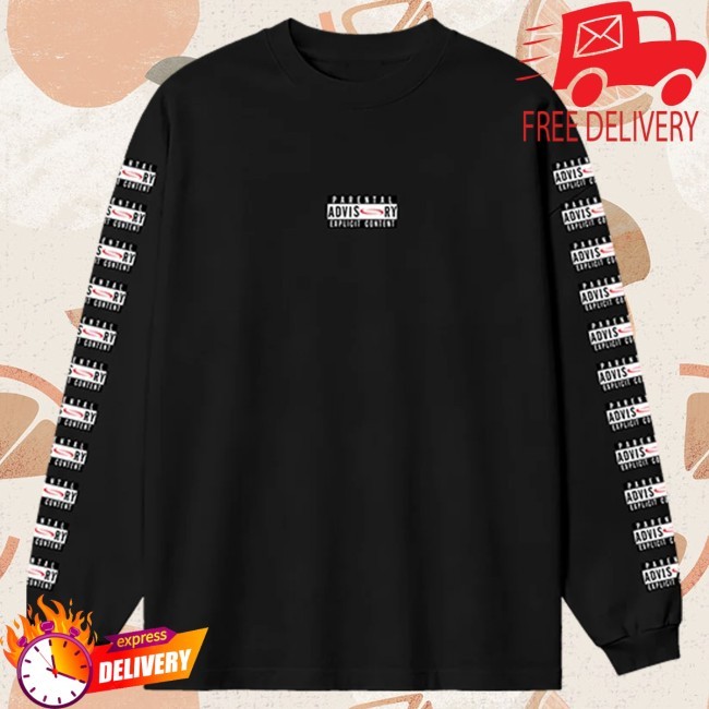 Official Playboi Carti Merch Parental Advisory Long Sleeve Opium Merch