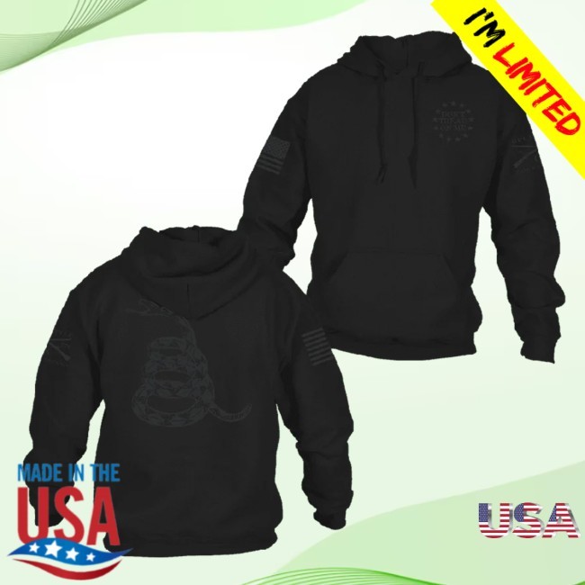 Official Grunt Style Merch Blackout Gadsden Hoodie - Black